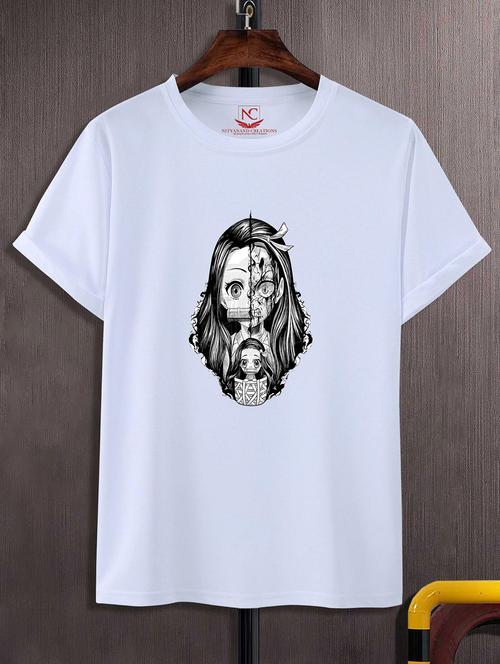 unisex graphic printed round neck tshirt - 20770732 -  Standard Image - 0