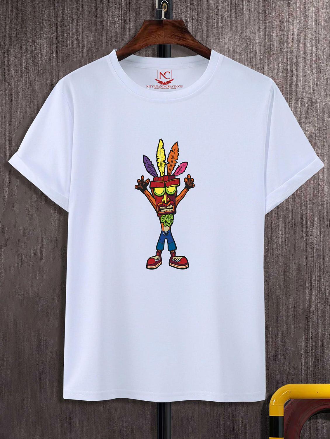 unisex graphic printed round neck tshirt - 20770742 - Zoom Image - 0