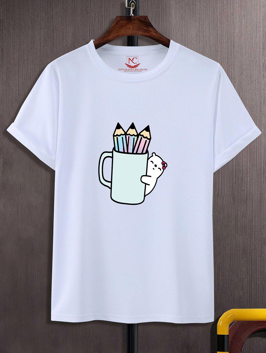 unisex graphic printed round neck tshirt - 20770779 -  Zoom Image - 0