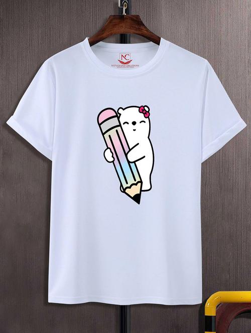 unisex graphic printed round neck tshirt - 20770783 -  Standard Image - 0
