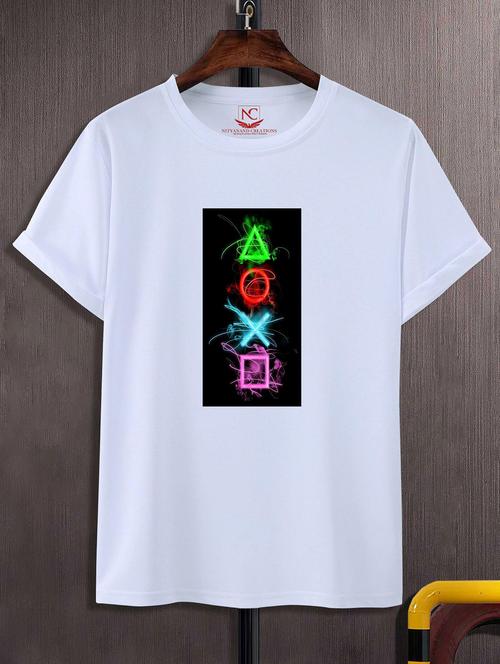 unisex graphic printed round neck tshirt - 20770789 -  Standard Image - 0