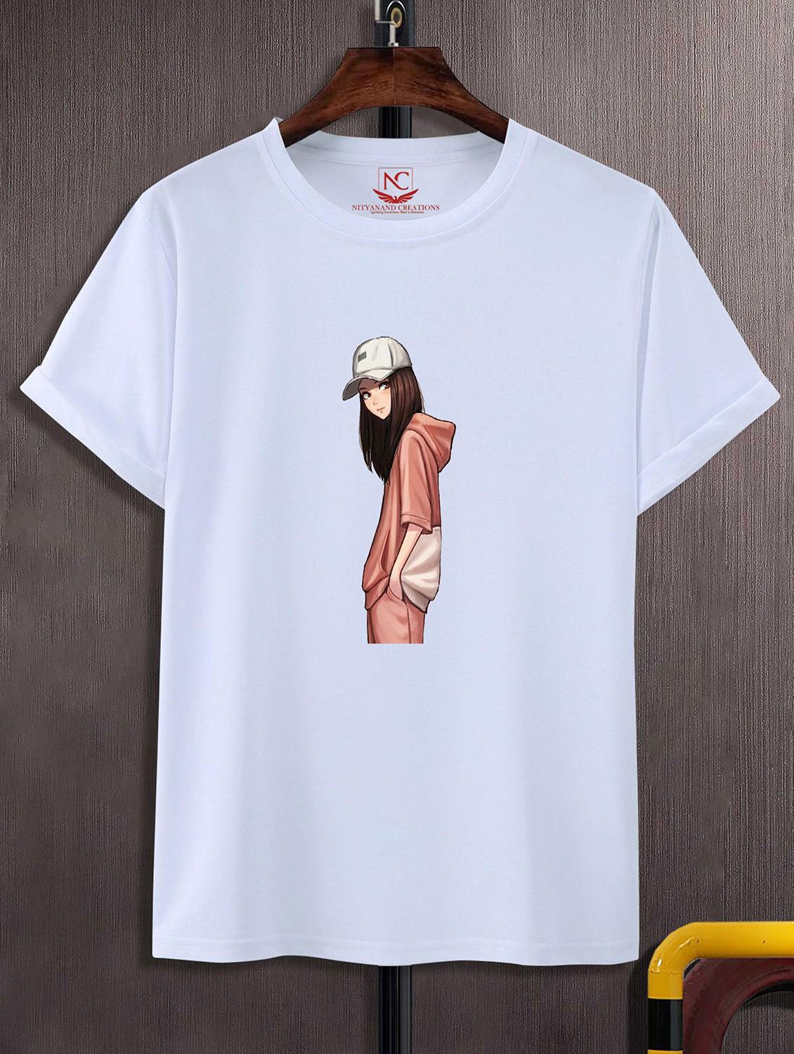 unisex graphic printed round neck tshirt - 20770805 -  Zoom Image - 0