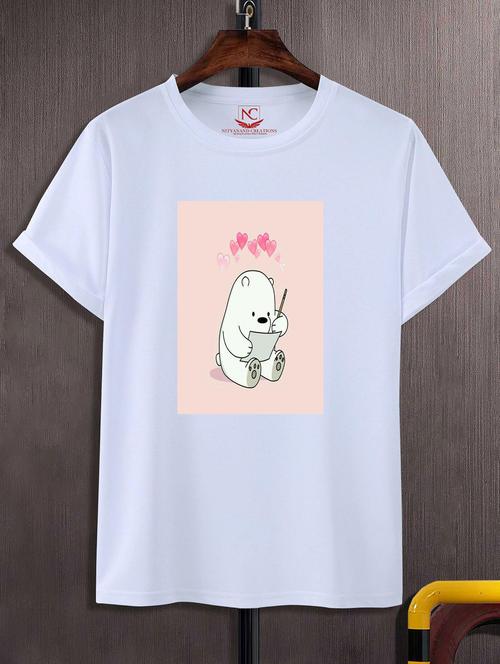 unisex graphic printed round neck tshirt - 20770818 - Standard Image - 0