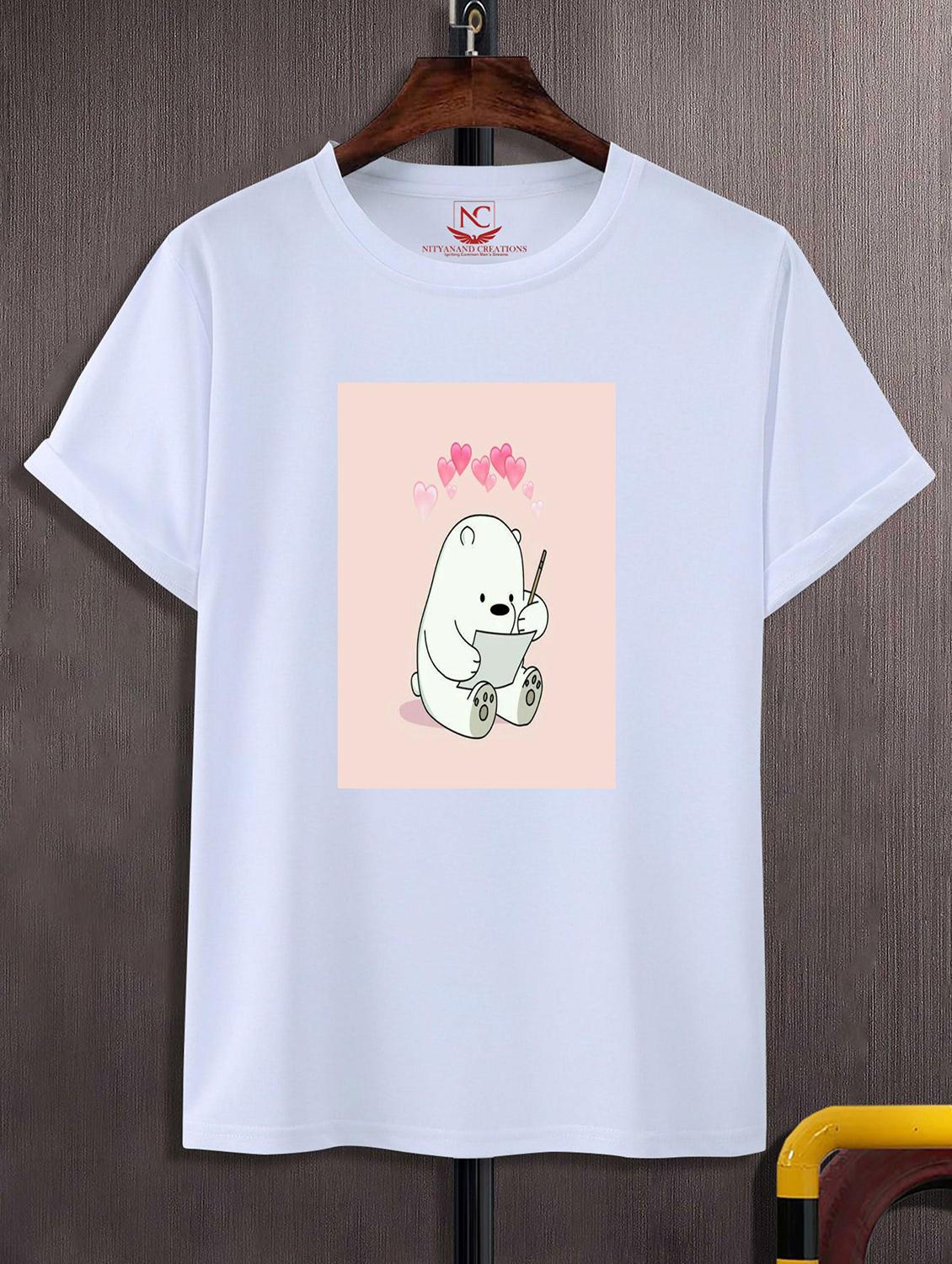 unisex graphic printed round neck tshirt - 20770818 - Zoom Image - 0