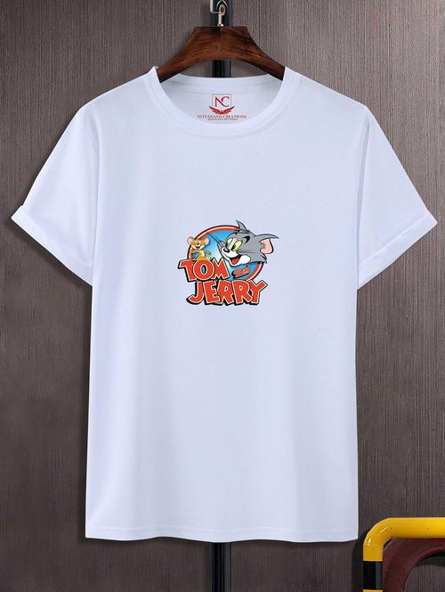 unisex graphic printed round neck tshirt - 20770929 - Standard Image - 0