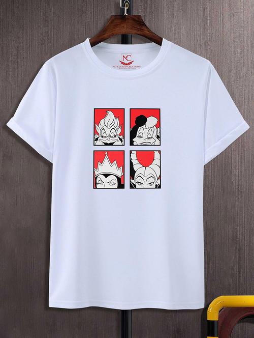 unisex graphic printed round neck tshirt - 20770932 - Standard Image - 0