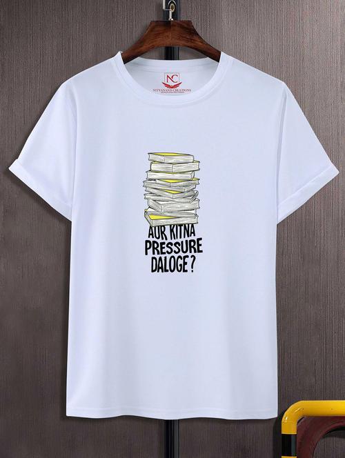 unisex graphic printed round neck tshirt - 20770938 - Standard Image - 0