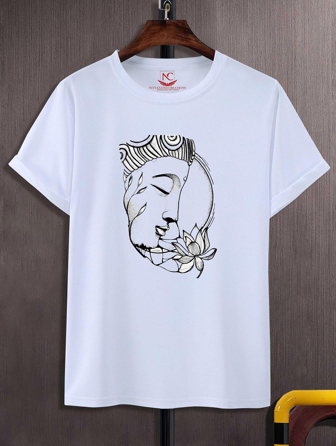 unisex graphic printed round neck tshirt - 20771000 - Zoom Image - 0