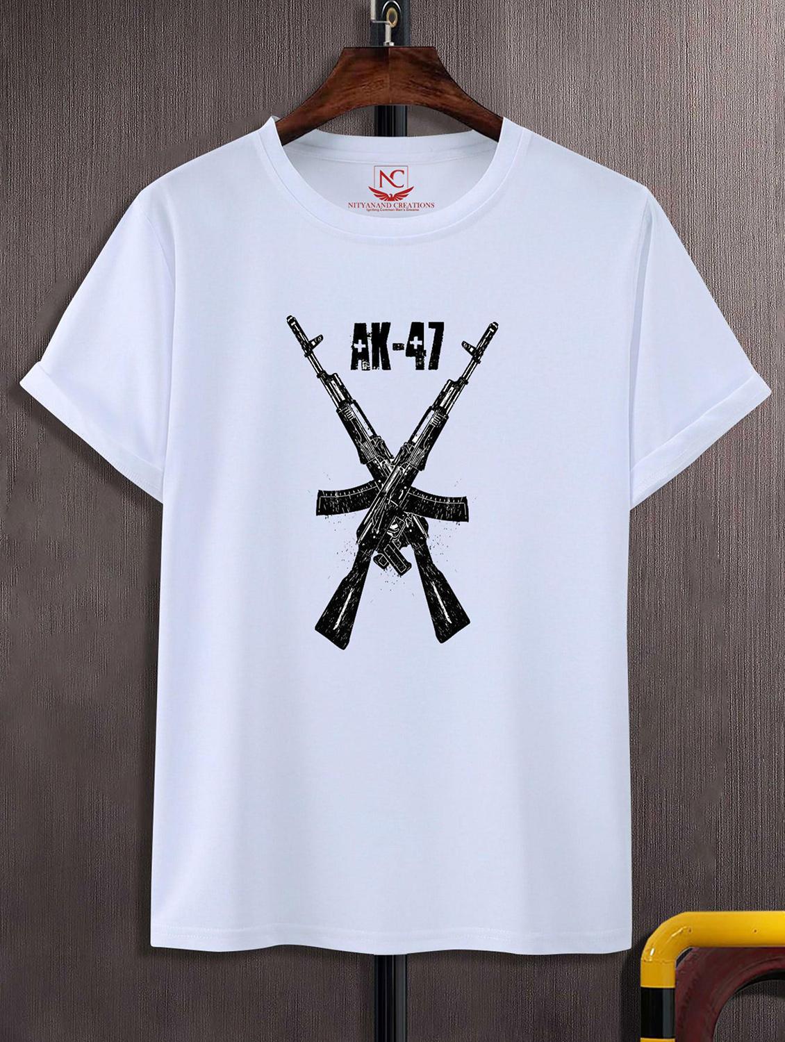 unisex graphic printed round neck tshirt - 20771039 - Zoom Image - 0
