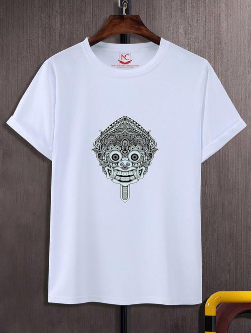 unisex graphic printed round neck tshirt - 20771058 - Standard Image - 0