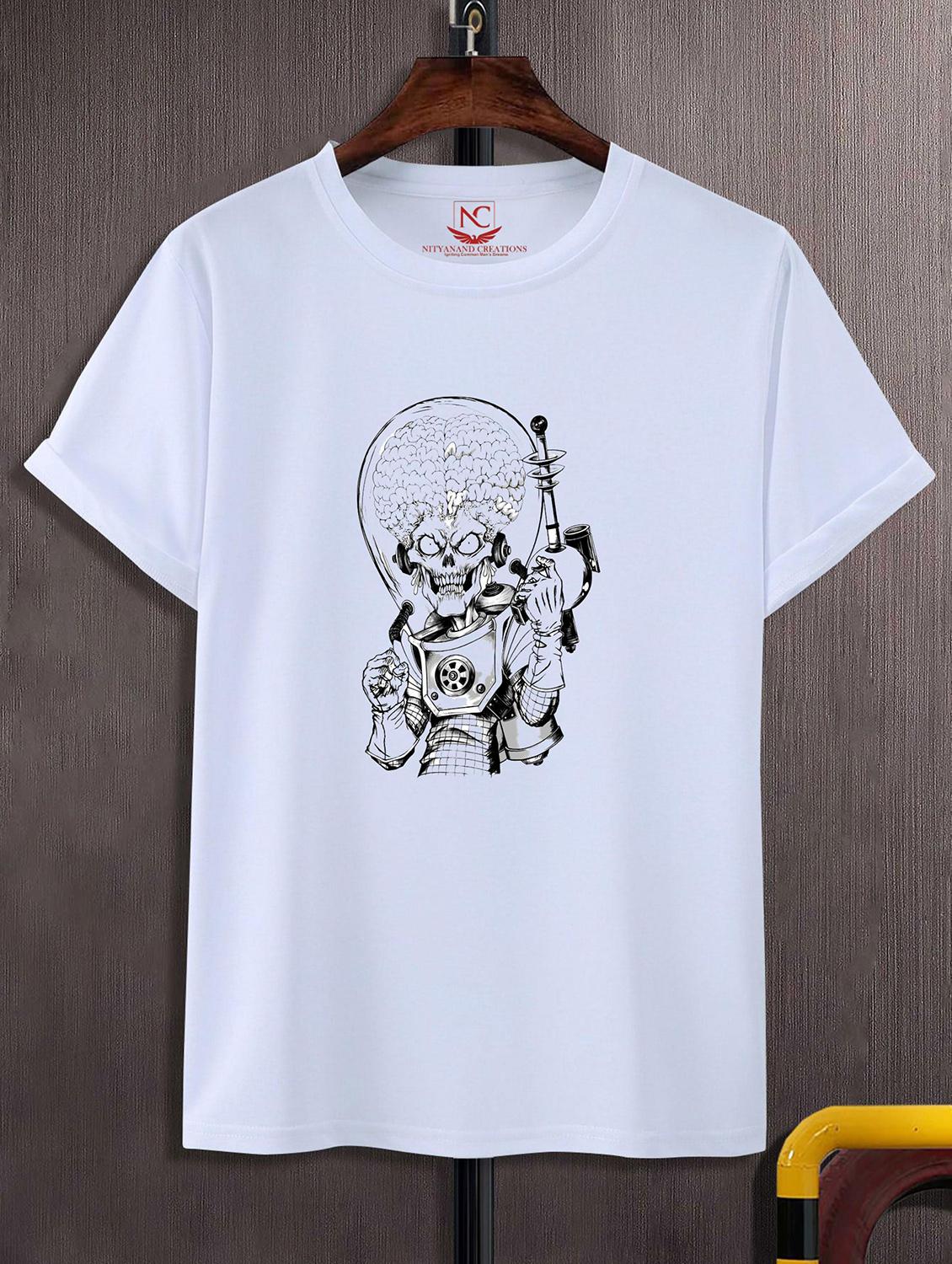 unisex graphic printed round neck tshirt - 20771070 -  Zoom Image - 0