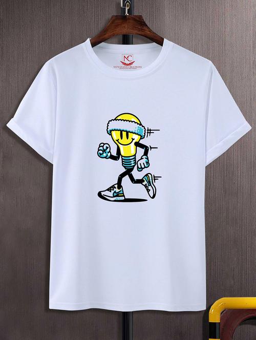 unisex graphic printed round neck tshirt - 20771098 - Standard Image - 0