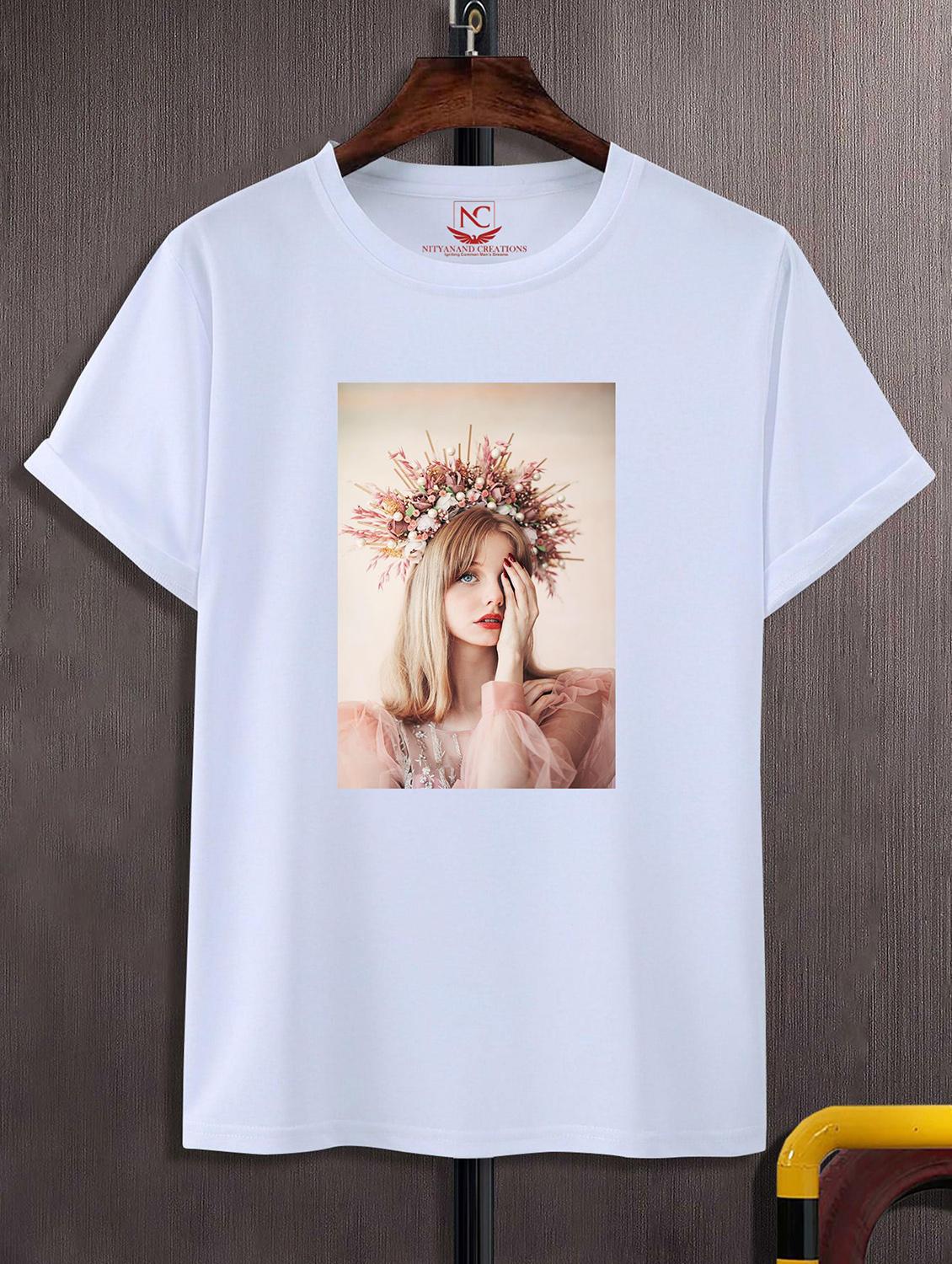 unisex graphic printed round neck tshirt - 20771100 -  Zoom Image - 0