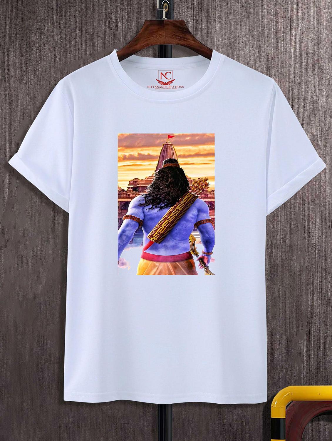 unisex graphic printed round neck tshirt - 20771109 - Zoom Image - 0