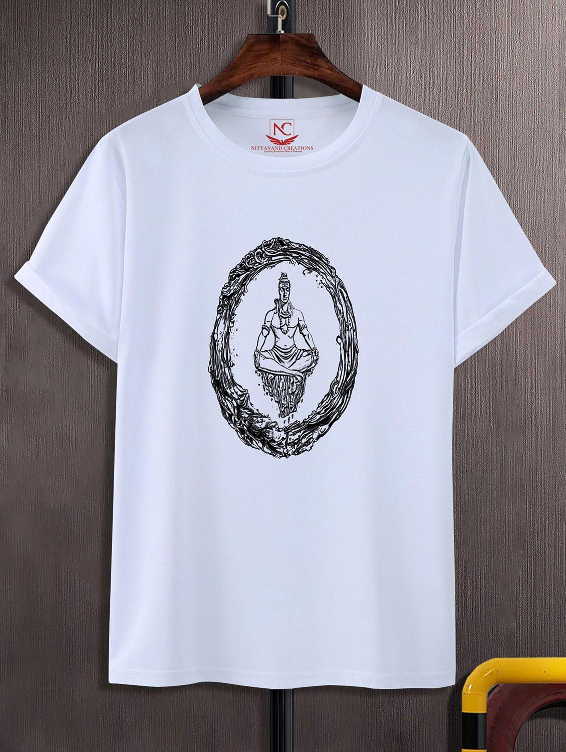 unisex graphic printed round neck tshirt - 20771115 -  Zoom Image - 0