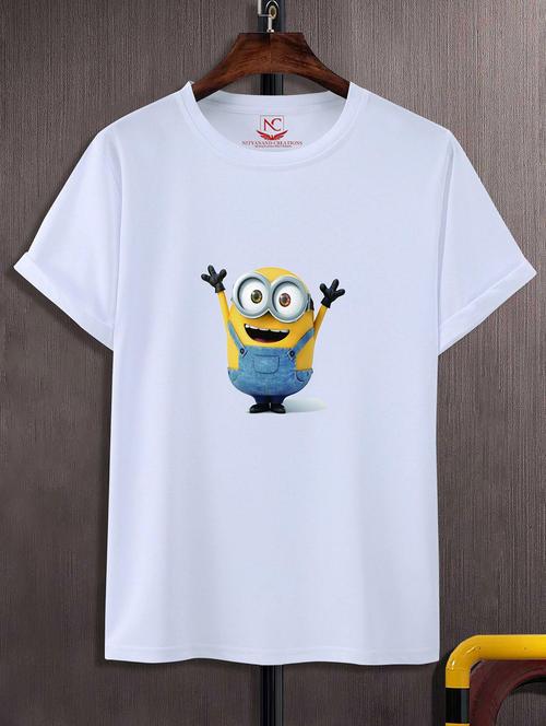 unisex graphic printed round neck tshirt - 20771116 -  Standard Image - 0