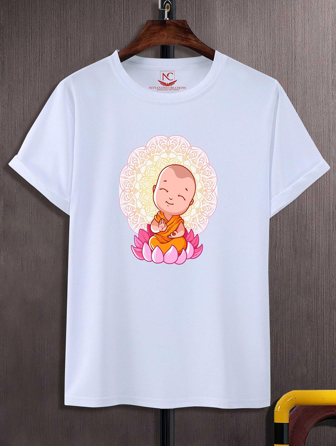 unisex graphic printed round neck tshirt - 20771133 - Zoom Image - 0