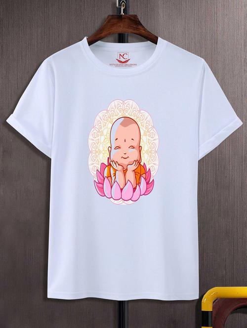 unisex graphic printed round neck tshirt - 20771134 -  Standard Image - 0