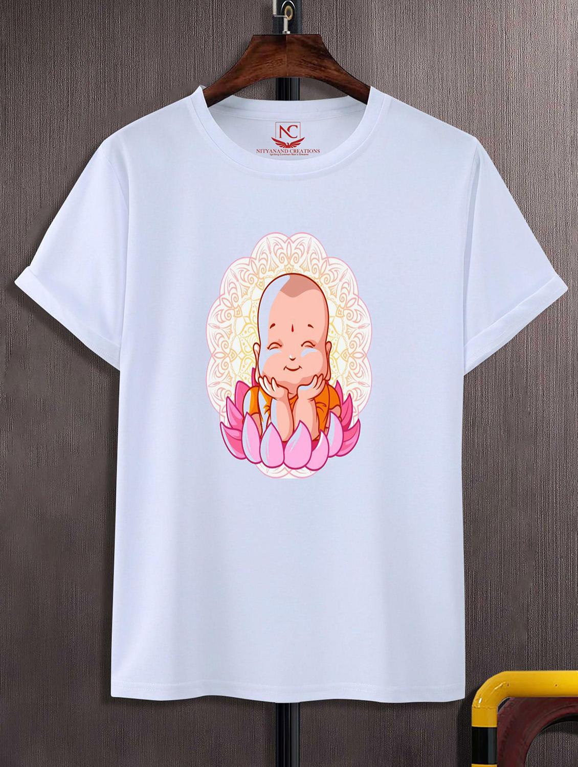unisex graphic printed round neck tshirt - 20771134 -  Zoom Image - 0