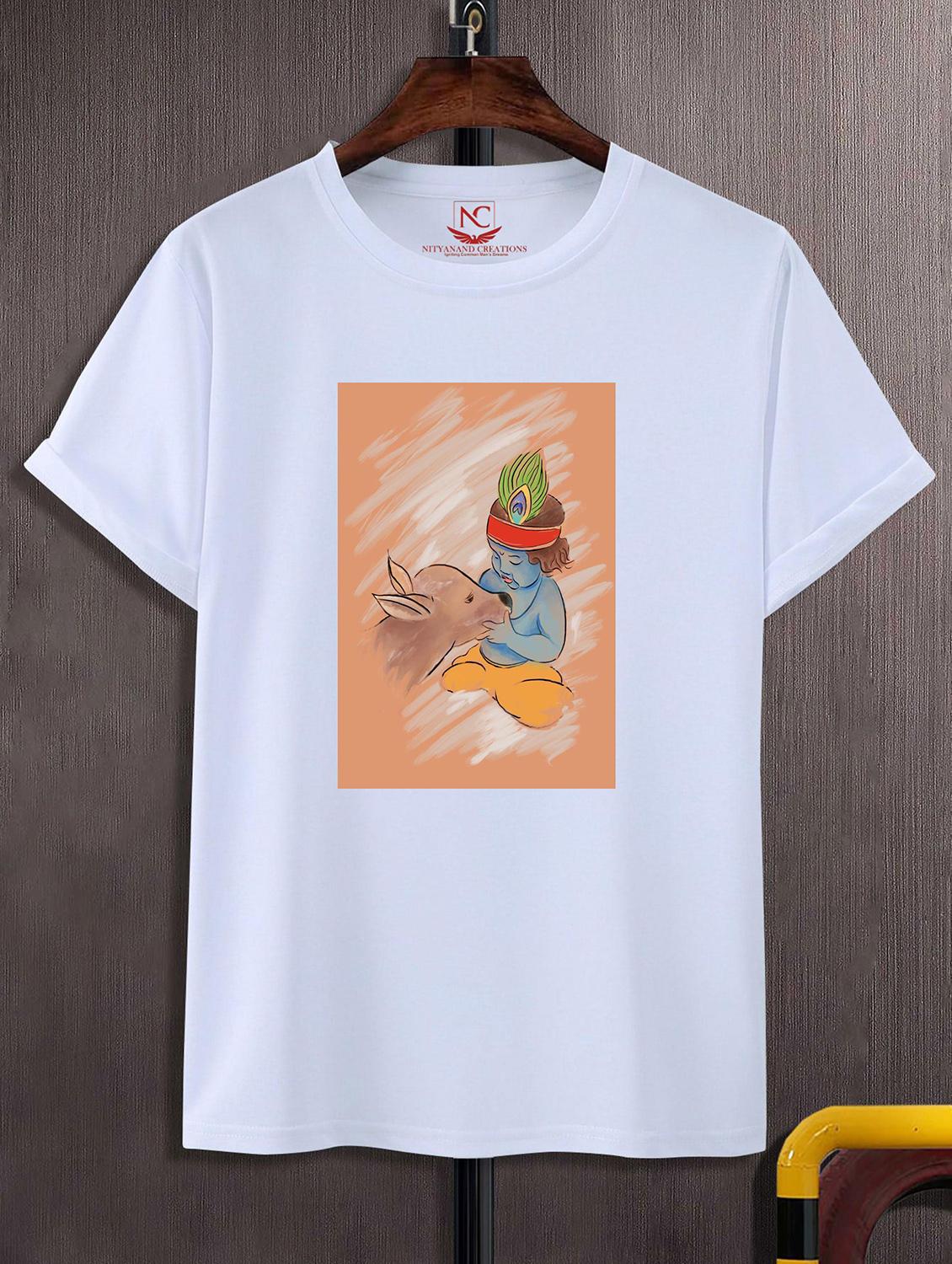 unisex graphic printed round neck tshirt - 20771135 -  Zoom Image - 0