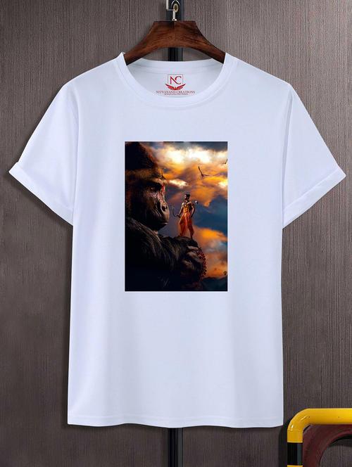 unisex graphic printed round neck tshirt - 20771181 - Standard Image - 0