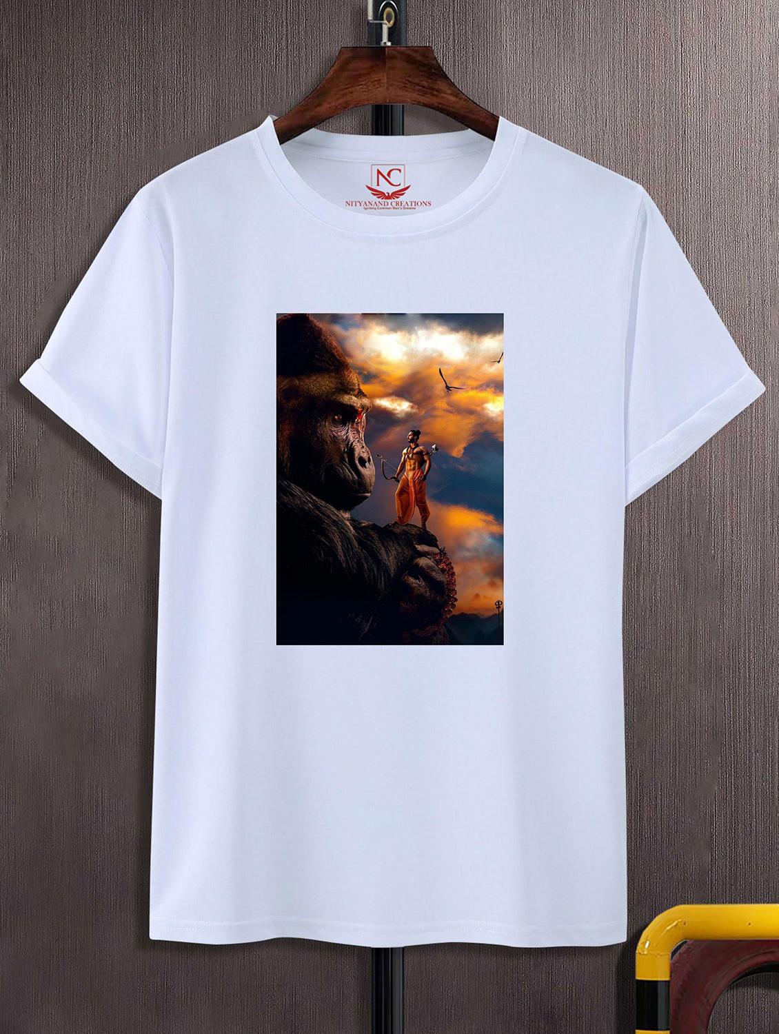 unisex graphic printed round neck tshirt - 20771181 - Zoom Image - 0