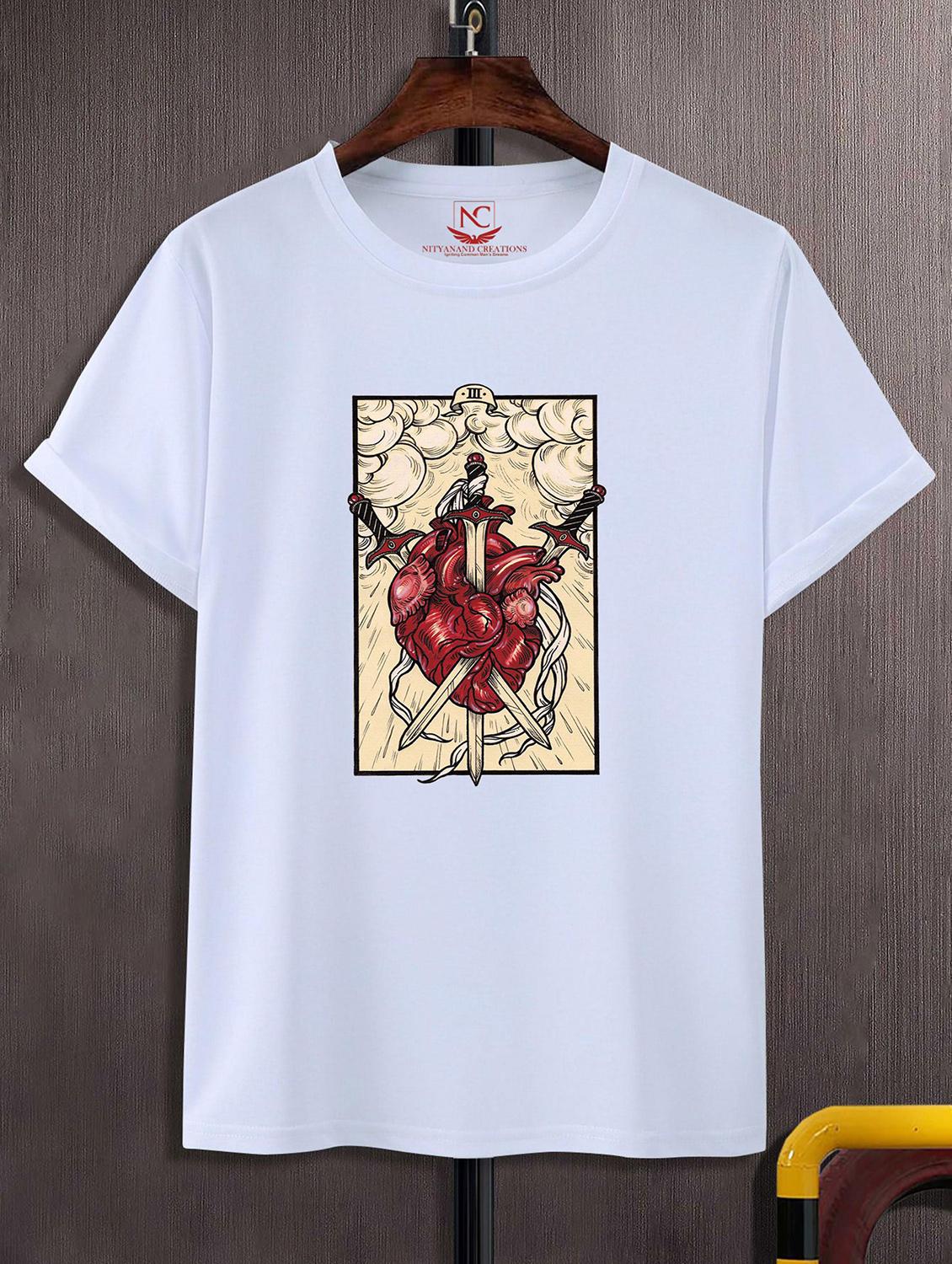 unisex graphic printed round neck tshirt - 20771186 - Zoom Image - 0