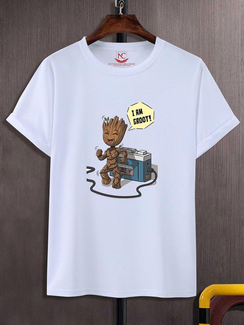 unisex graphic printed round neck tshirt - 20771196 -  Standard Image - 0