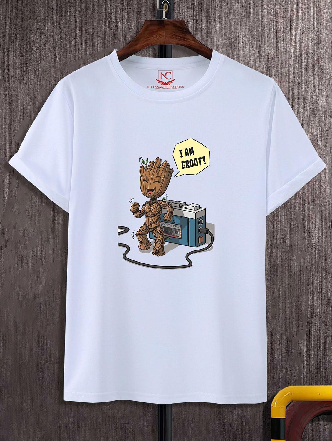unisex graphic printed round neck tshirt - 20771196 -  Zoom Image - 0