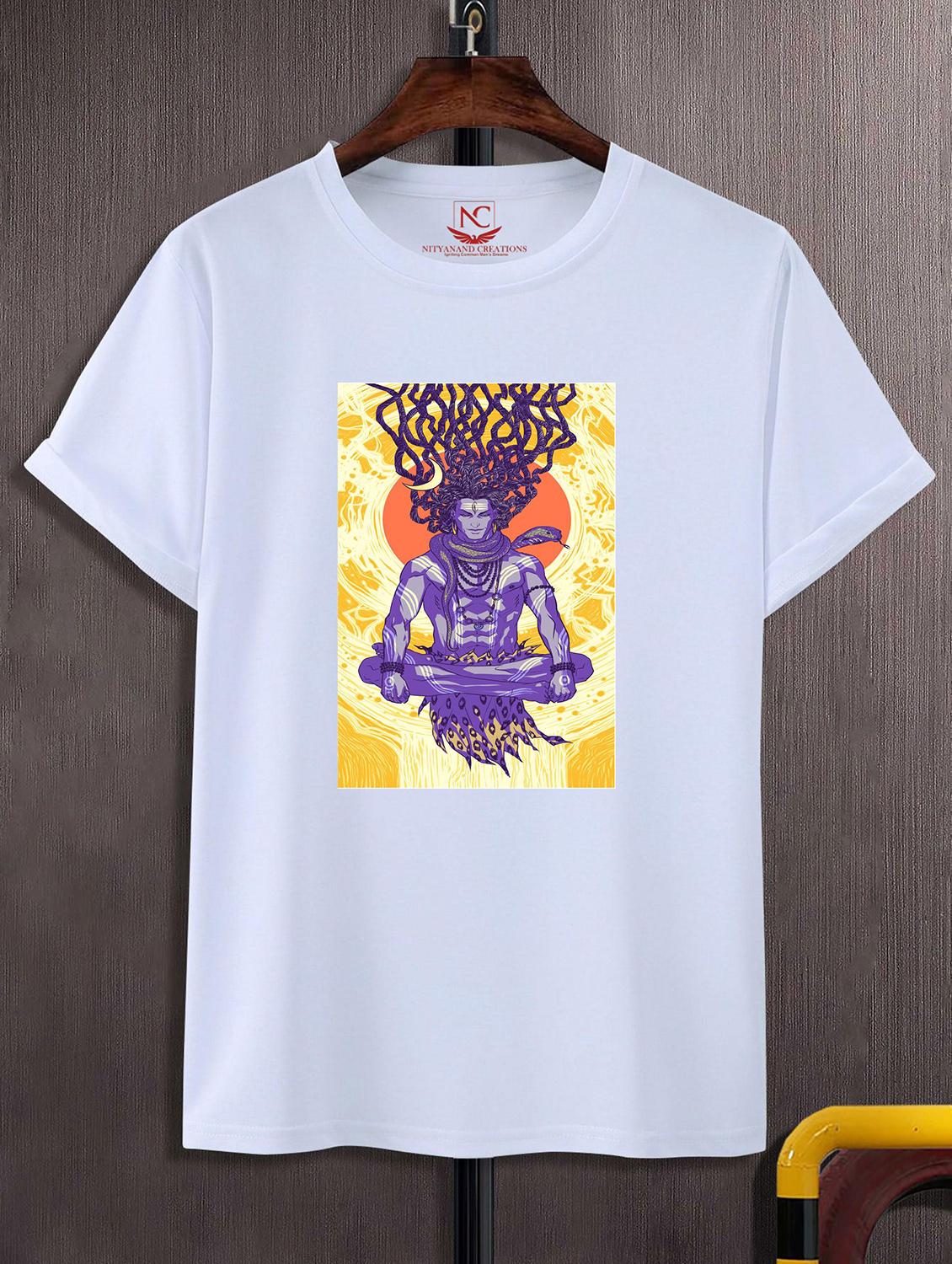 unisex graphic printed round neck tshirt - 20771198 -  Zoom Image - 0