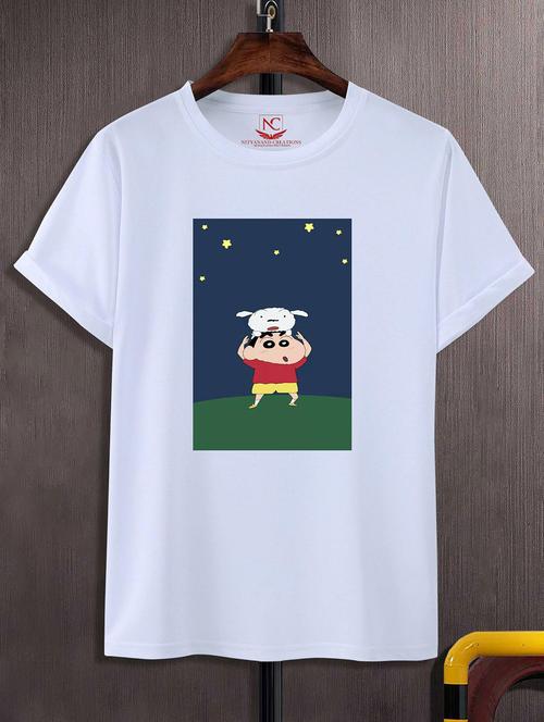 unisex graphic printed round neck tshirt - 20771248 -  Standard Image - 0
