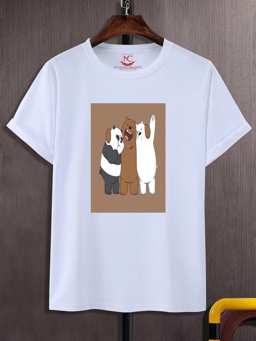 unisex graphic printed round neck tshirt - 20771255 - Standard Image - 0