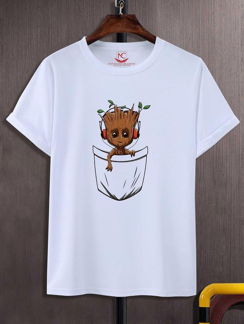 unisex graphic printed round neck tshirt - 20771257 - Standard Image - 0