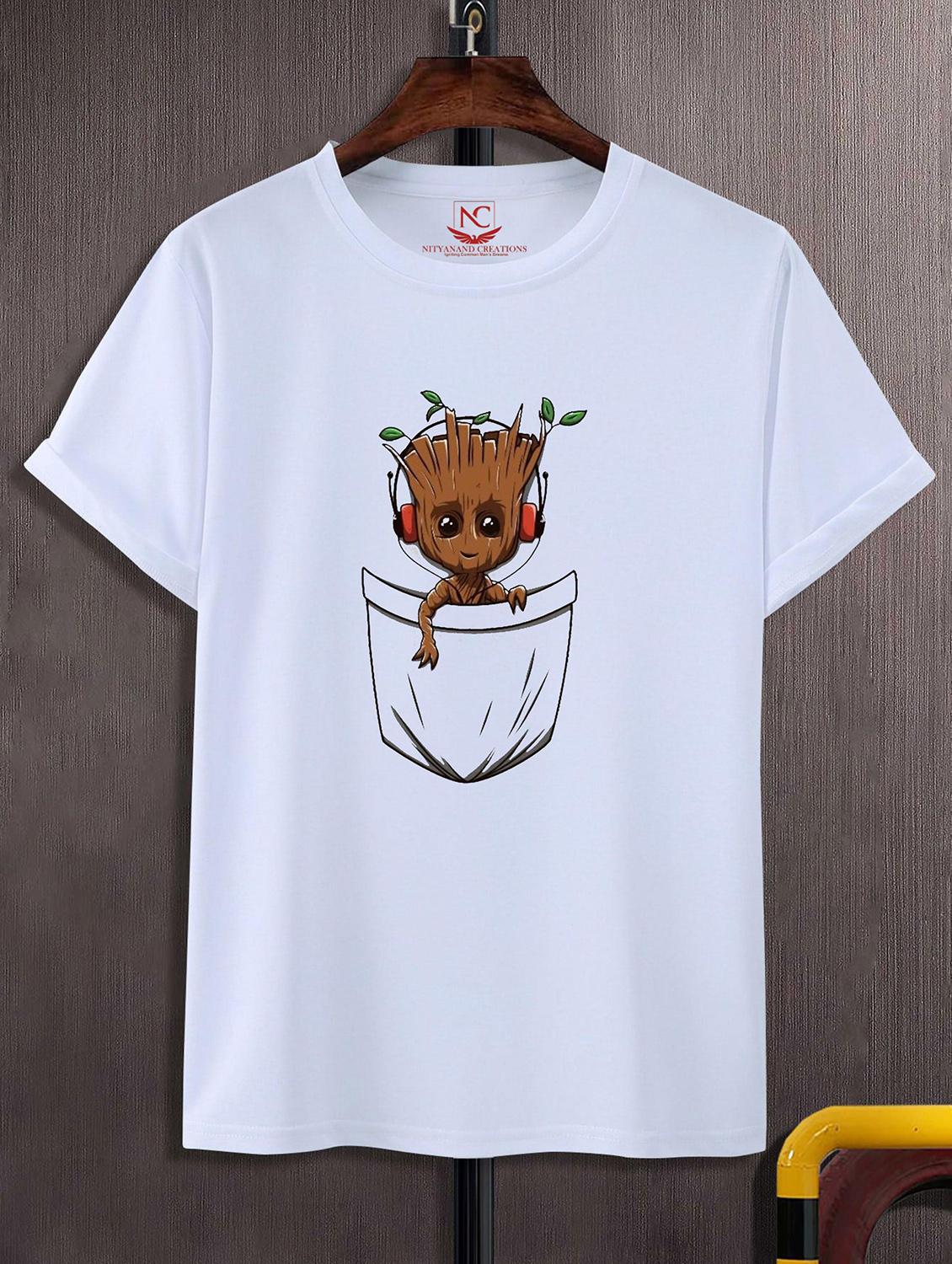 unisex graphic printed round neck tshirt - 20771257 - Zoom Image - 0