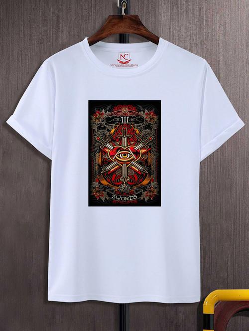 unisex graphic printed round neck tshirt - 20771280 -  Standard Image - 0