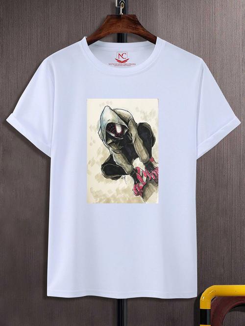unisex graphic printed round neck tshirt - 20771303 -  Standard Image - 0