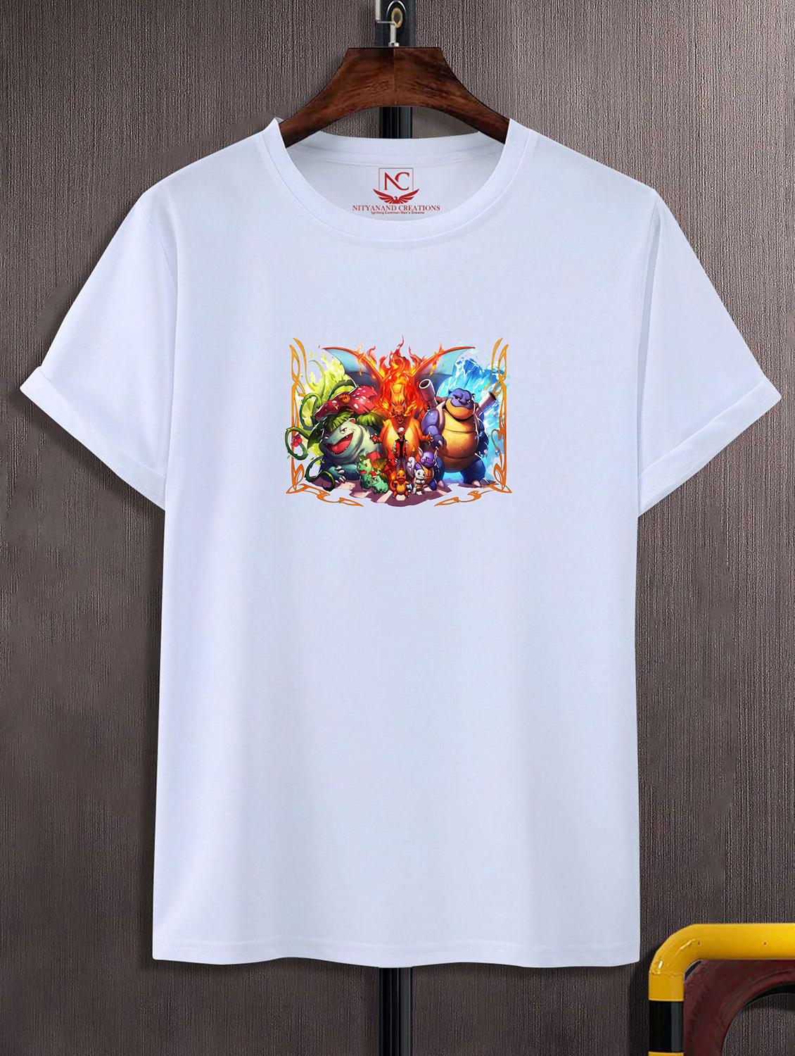 unisex graphic printed round neck tshirt - 20771400 - Zoom Image - 0