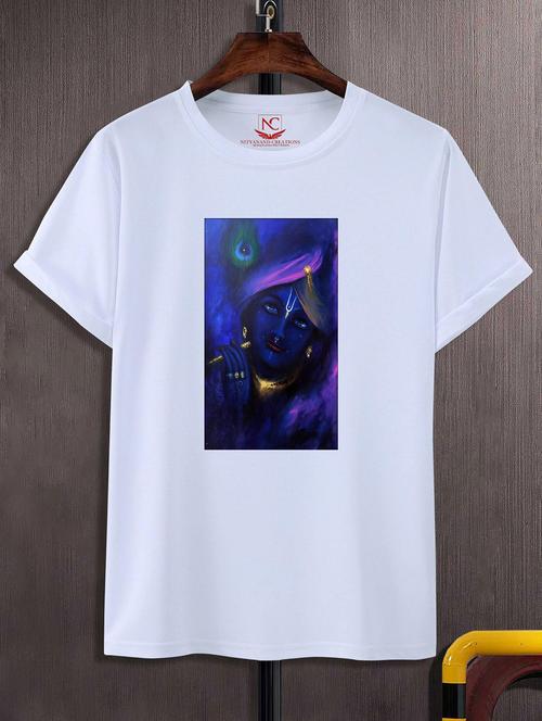 unisex graphic printed round neck tshirt - 20771560 - Standard Image - 0