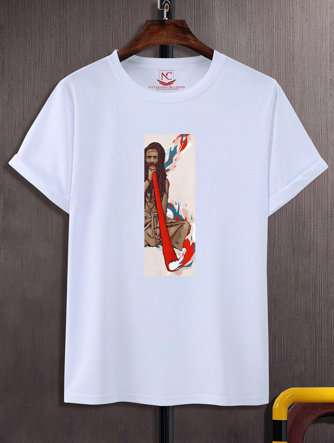 unisex graphic printed round neck tshirt - 20771661 -  Zoom Image - 0