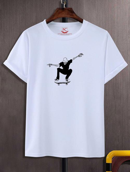 unisex graphic printed round neck tshirt - 20771662 - Standard Image - 0