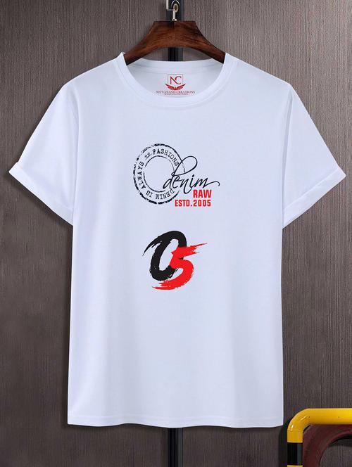 unisex graphic printed round neck tshirt - 20771665 - Standard Image - 0