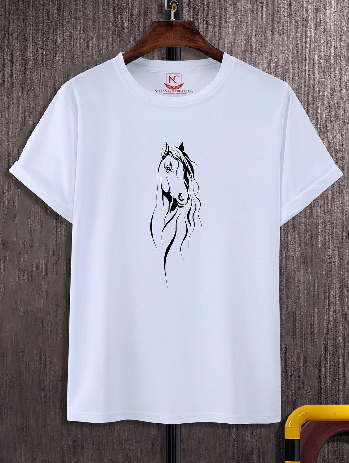 unisex graphic printed round neck tshirt - 20771745 - Zoom Image - 0