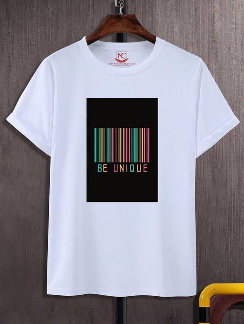 unisex graphic printed round neck tshirt - 20772413 - Standard Image - 0