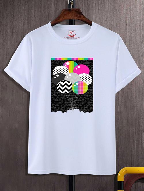 unisex graphic printed round neck tshirt - 20772417 - Standard Image - 0