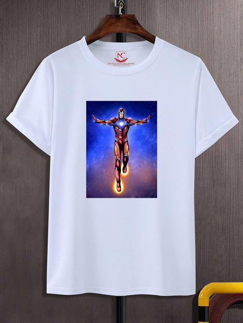 unisex graphic printed round neck tshirt - 20772511 - Standard Image - 0