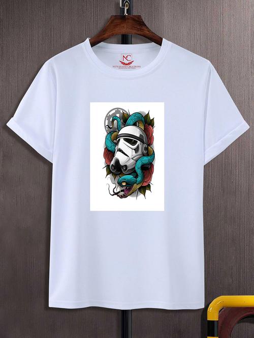 unisex graphic printed round neck tshirt - 20772537 - Standard Image - 0