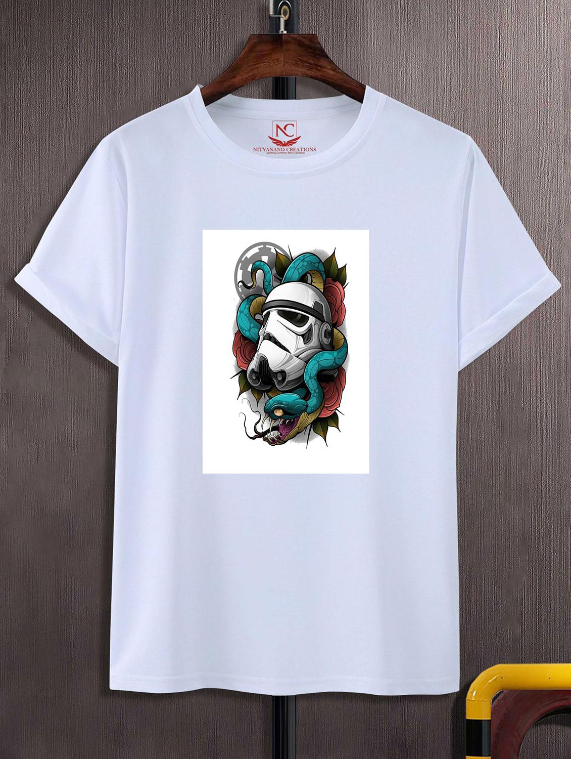 unisex graphic printed round neck tshirt - 20772537 - Zoom Image - 0