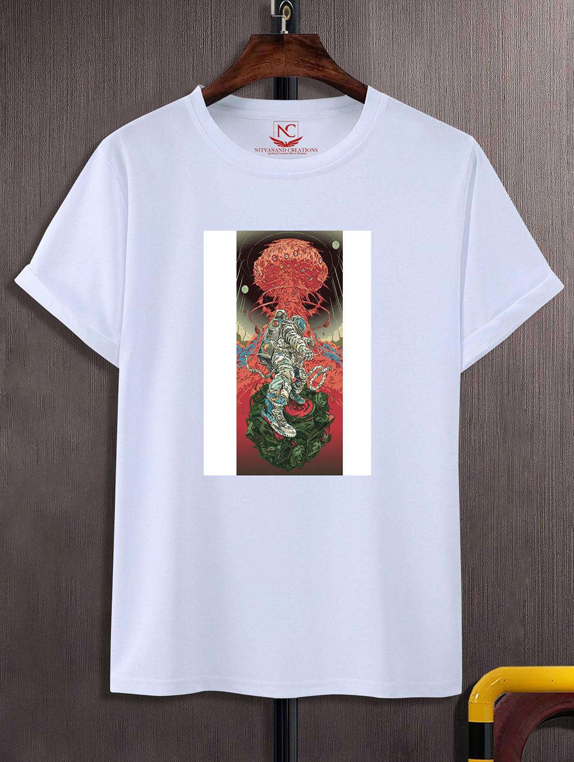 unisex graphic printed round neck tshirt - 20772543 - Zoom Image - 0