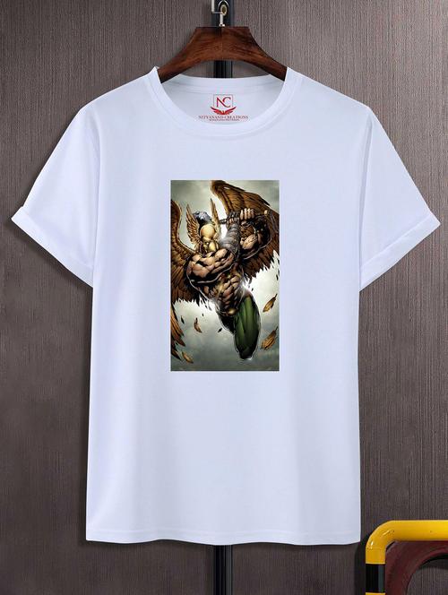 unisex graphic printed round neck tshirt - 20772620 - Standard Image - 0
