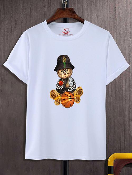 unisex graphic printed round neck tshirt - 20772635 - Standard Image - 0